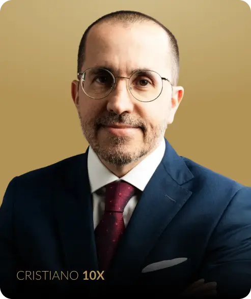 Foto de Cristiano 10x, mentor do Law Summit