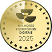 Badge Melhores Escritórios Digitais 2025