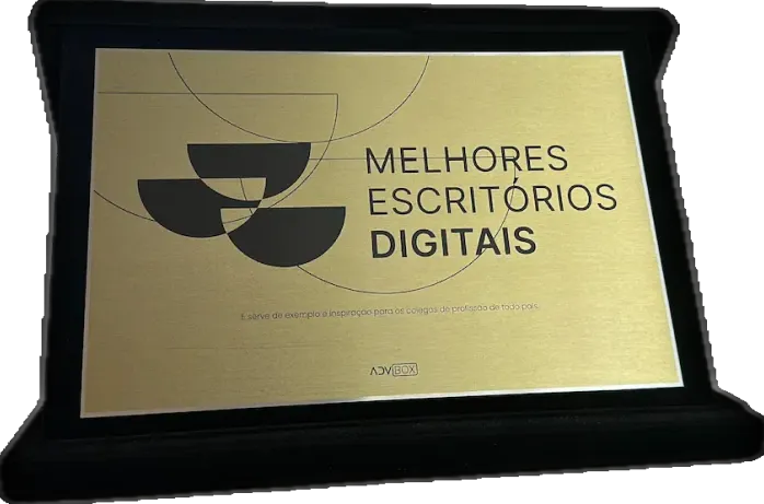 Placa Física Melhores Escritórios Digitais