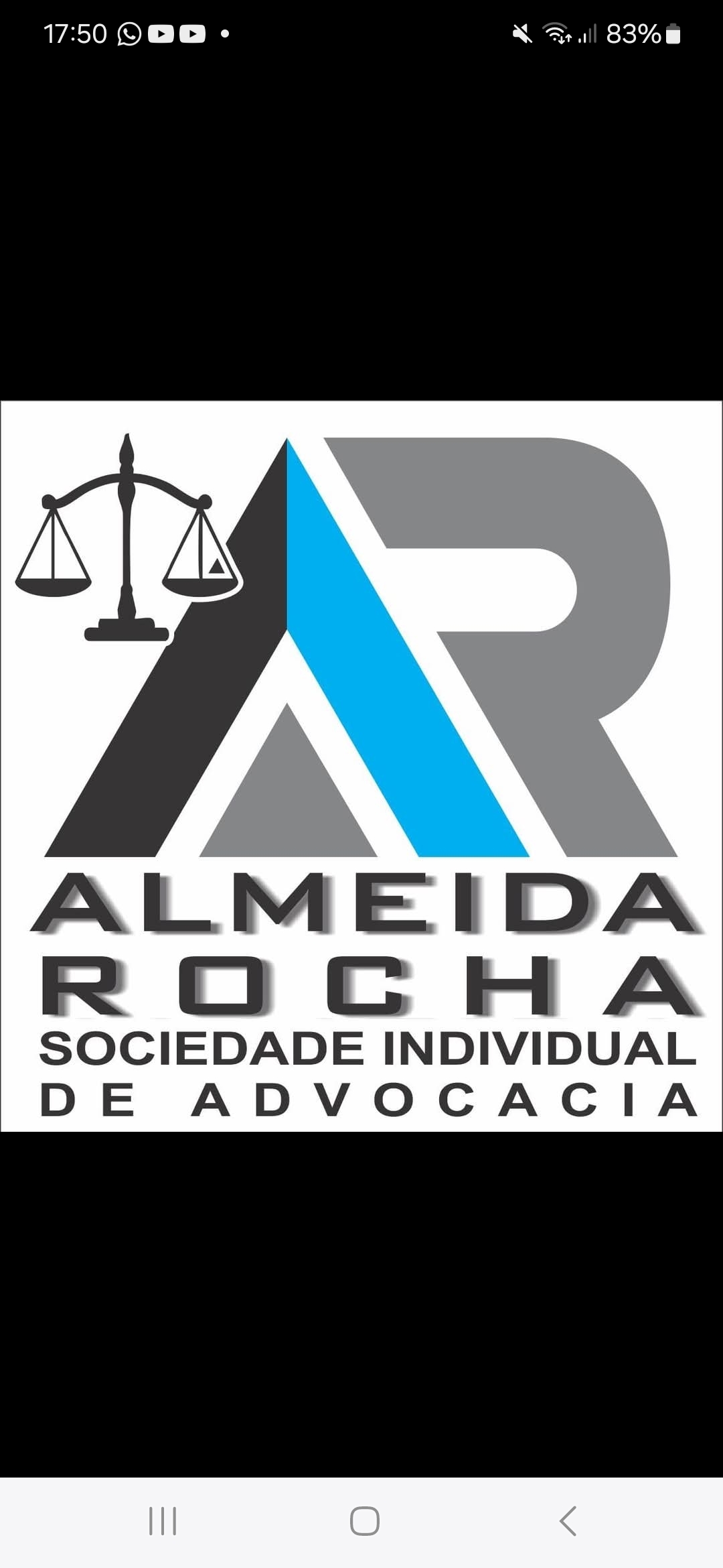 Logo - Almeida Rocha sociedade individual de advocacia